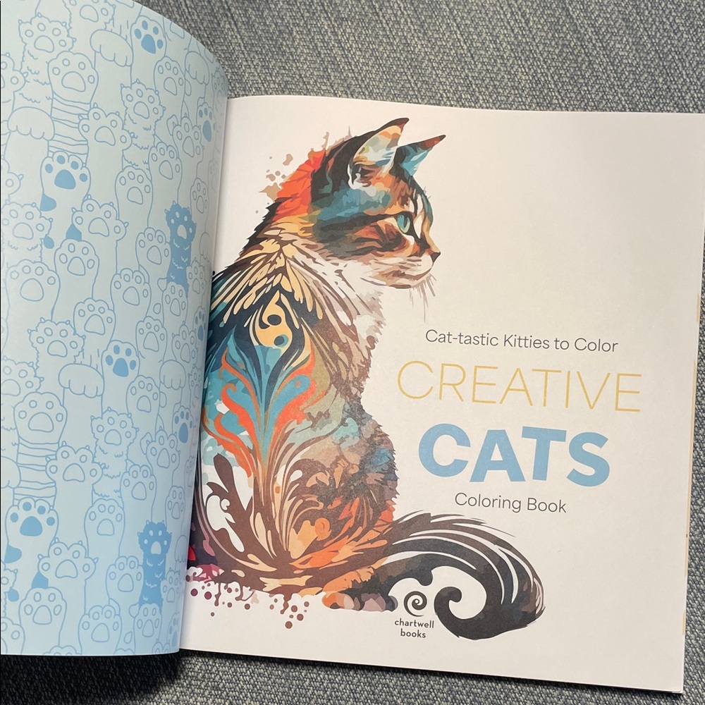 Creative Cats Adult Coloring Book for Cat Lovers - Picture 2 of 7